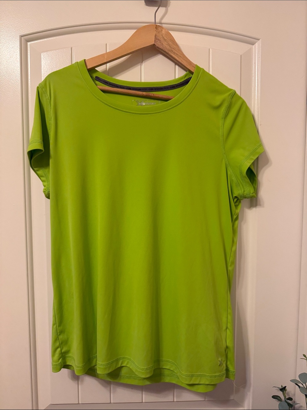 Xersion Women's Short Sleeve Performance Tee - Lime